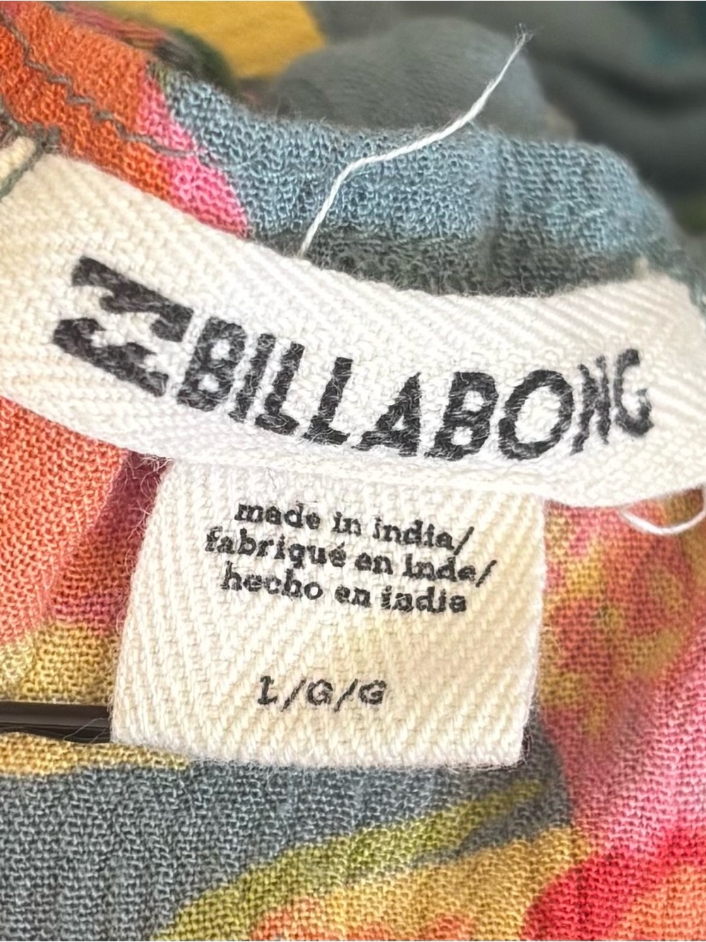Billabong Multicolor Floral Summer Top - Picture 2 of 3